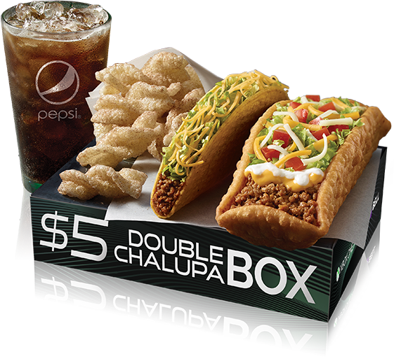 taco bell chalupa box xbox