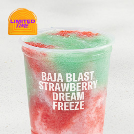 MTN DEW® BAJA BLAST® Strawberry Dream Freeze