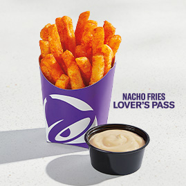 Nacho Fries and Spicy Ranch Sauce