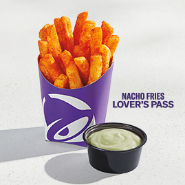 Nacho Fries and Avocado Ranch Sauce