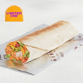 Spicy Ranchero Crispy Chicken Burrito