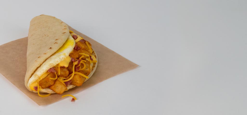 Dressed Egg Taco