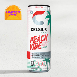 Celsius® Energy Peach Vibe