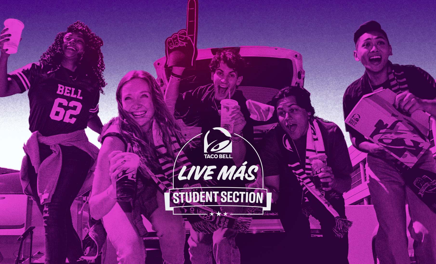 Live Más Student Section From Taco Bell Is Back With More Rewards Than Ever