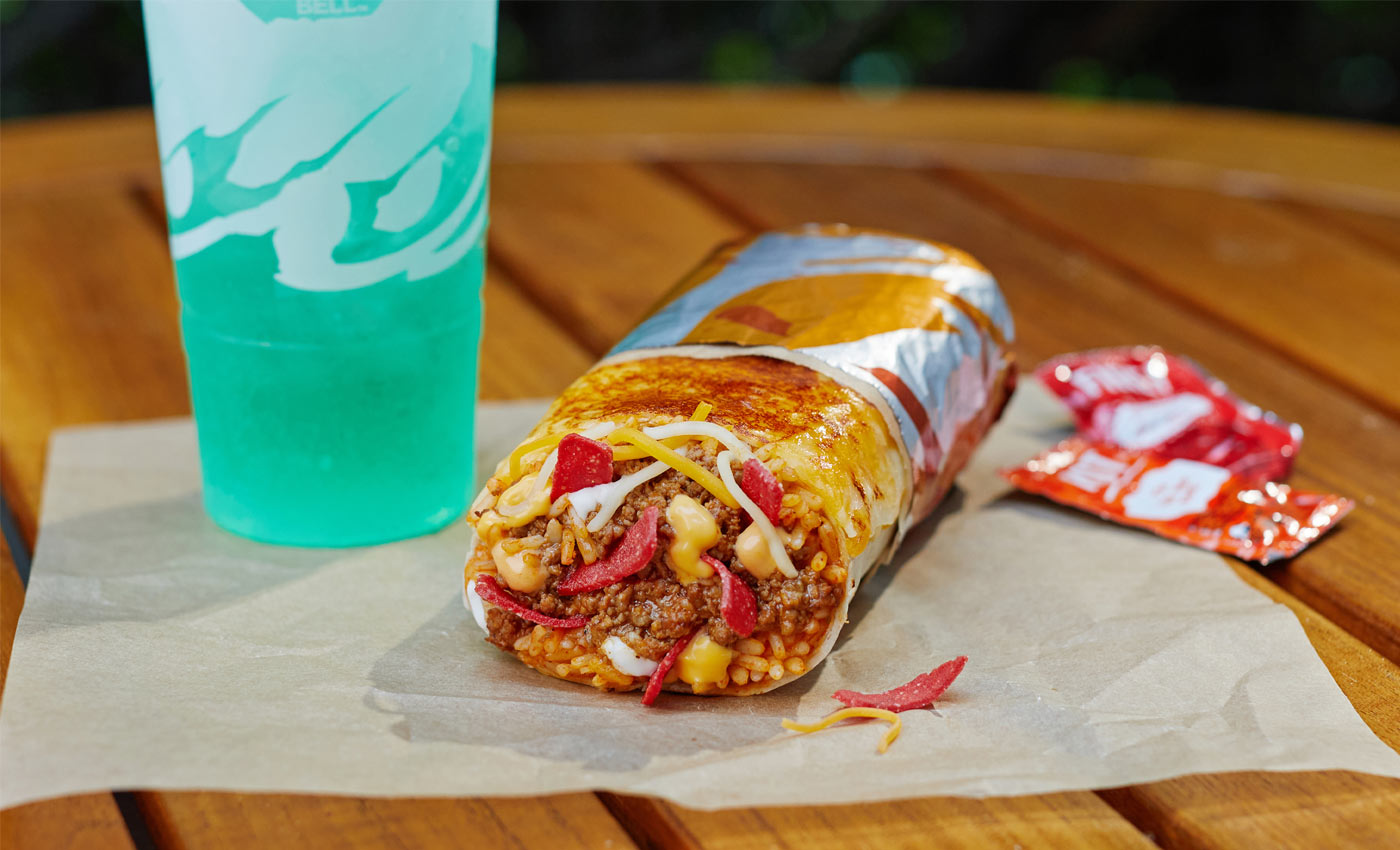 Taco Bell Unveils a Grilled Cheese Burrito